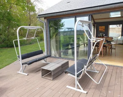 travaux de thermolaquage textures à Mignières près de Chartres en Eure-et-Loir 28