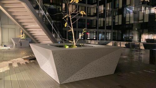 Réalisation de jardinières