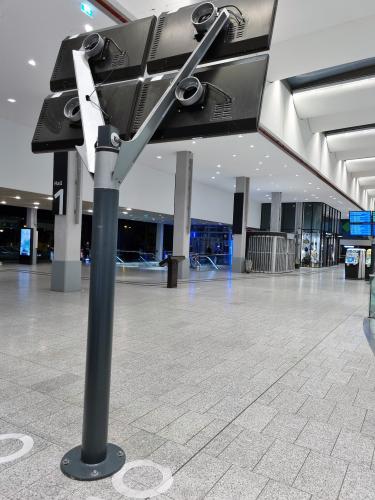 peinture pour Poteau ,gare Montparnasse